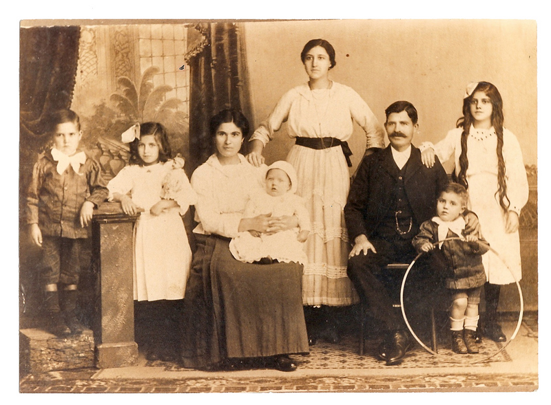 photo de famille de l'ancien temps